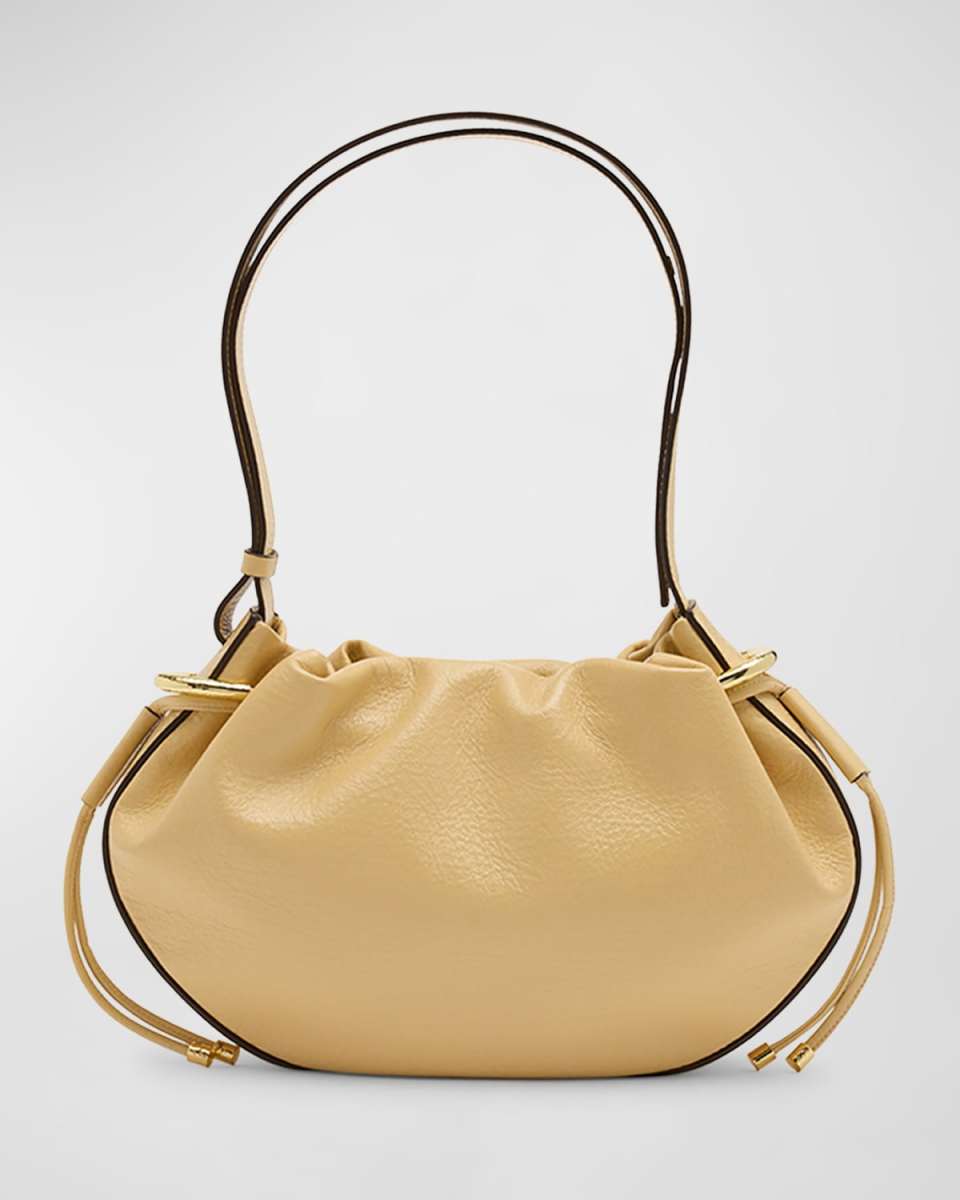 Tilda Ruched Drawstring Crossbody Bag